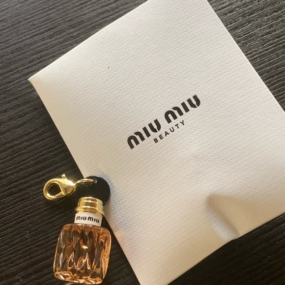 Miu Miu Accessories - NIB - MIU MIU mini charm perfume bottle